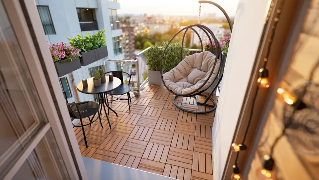 Jak urządzić mały balkon w bloku